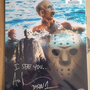 Autographed (Jason) photo